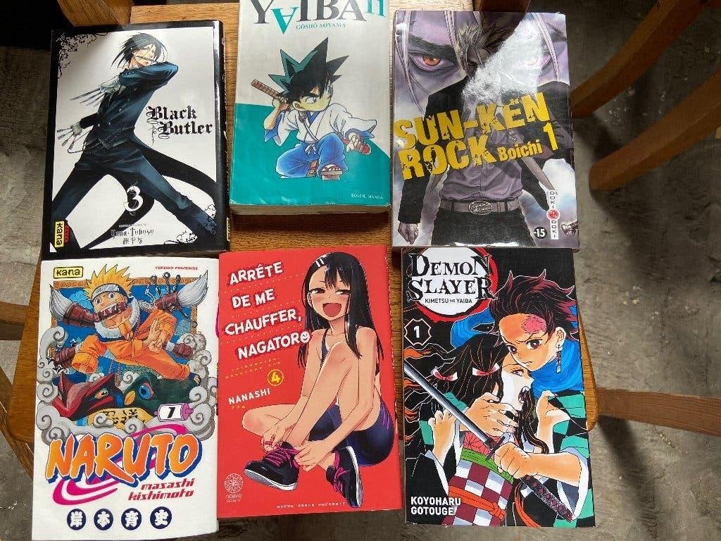 Lot 6 mangas, Boeken, Eén comic, Ophalen of Verzenden, Gelezen