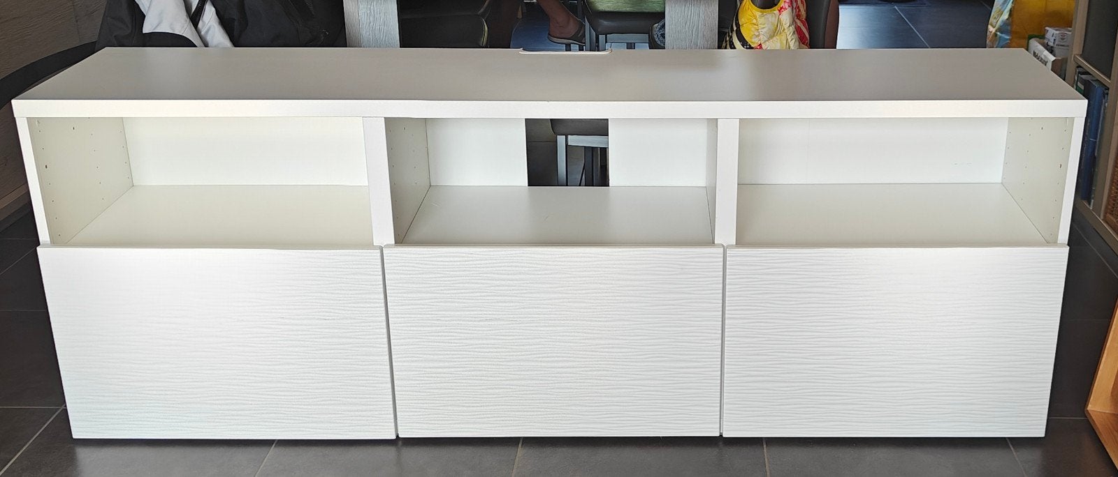 Tv-meubel Besta van IKEA, wit, Ophalen, Gebruikt, Besta van IKEA