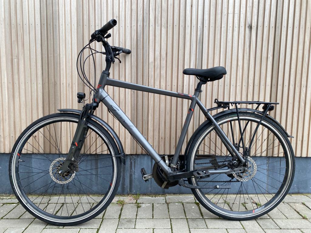 Greenville velo de ville Gazelle Esprit Batavus velo fiets, Zo goed als nieuw, 61 tot 65 cm, Schijfrem, Ophalen
