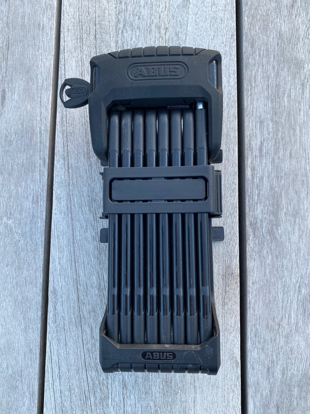 Vouwslot van het merk ABUS  Security level 15, Fietsen en Brommers, Ophalen of Verzenden, Nieuw, Vouwslot