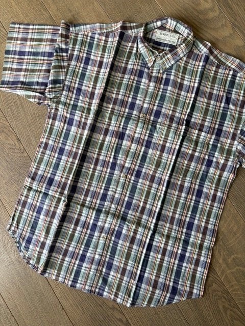 Hemd vintage maat M, Ophalen of Verzenden, Zo goed als nieuw, Meerkleurig, Halswijdte 39/40 (M)