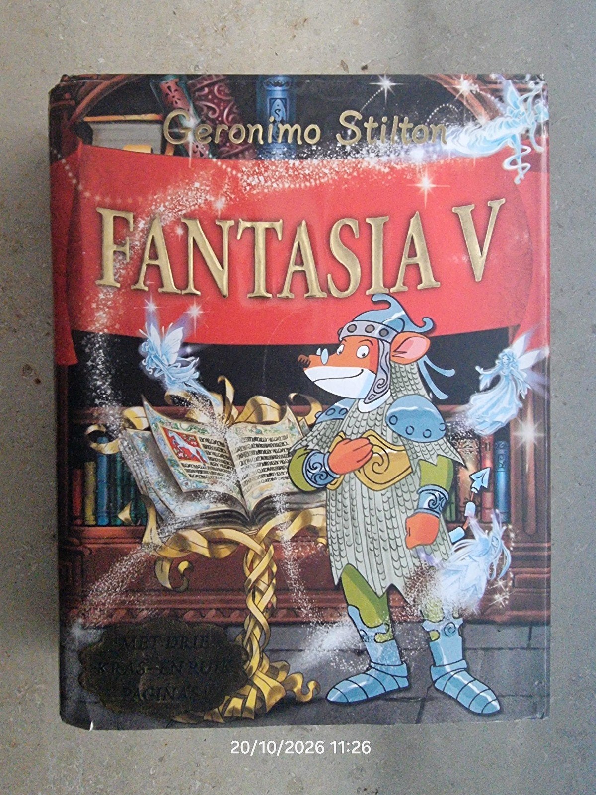 Geronimo Stilton - Fantasia V, Ophalen, Geronimo Stilton