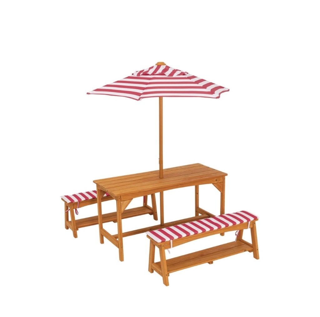 Kinder picknick tafel, Nieuw, Rechthoekig, Hout, Ophalen