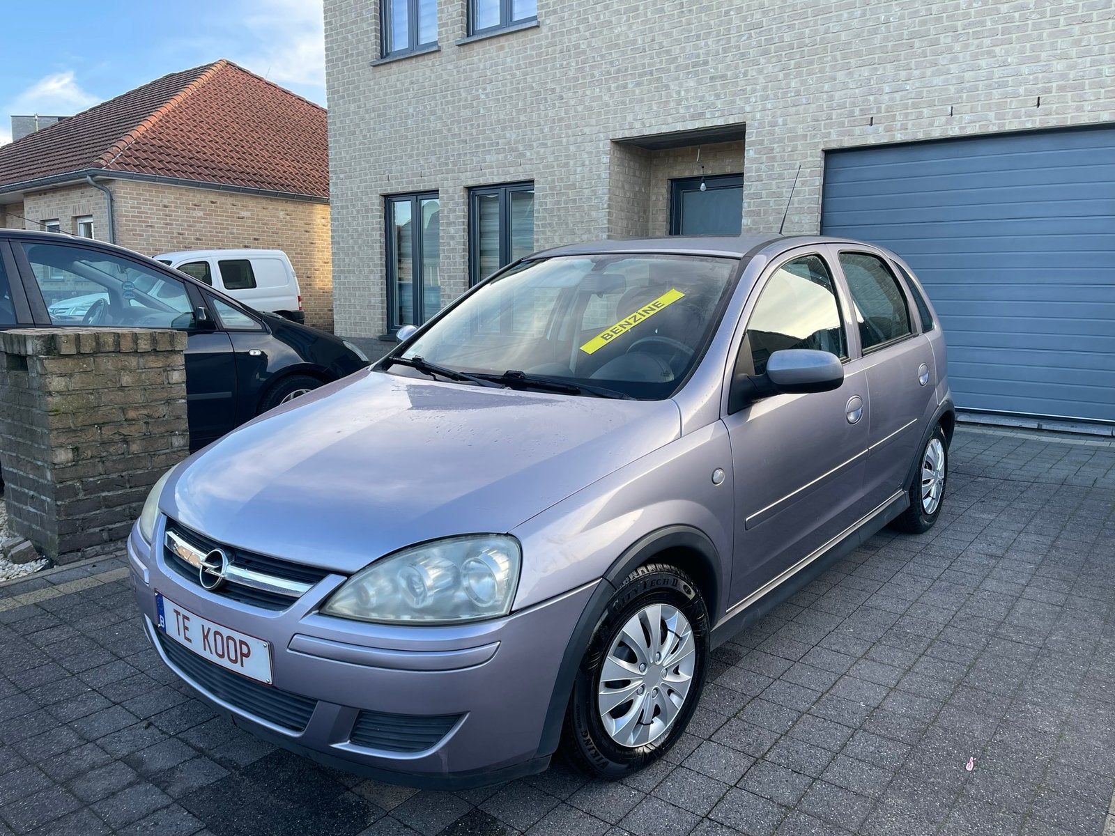 Opel Corsa C Twinport 1.2 Benzine 2006 Gekeurd, Autos, Argent ou Gris, Achat, Entreprise, Boîte manuelle