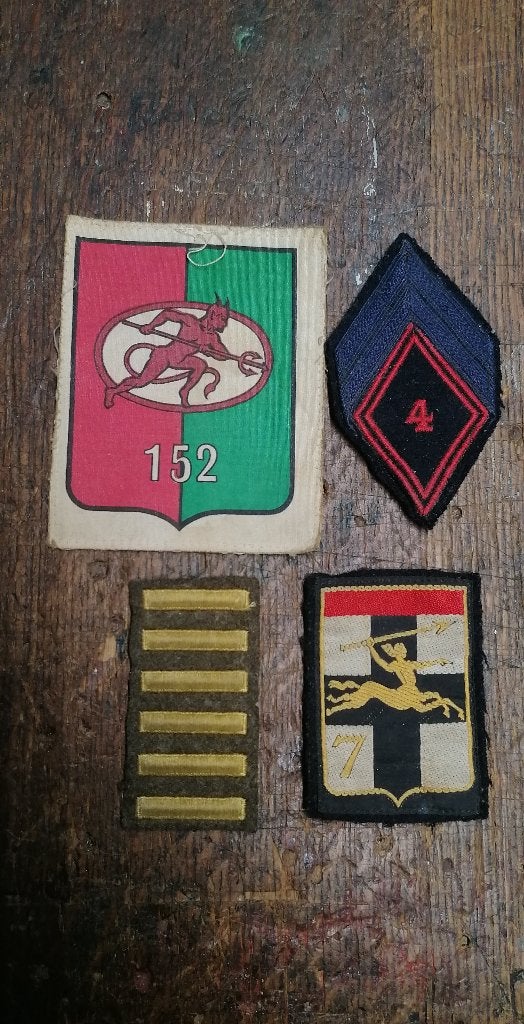 Insigne écusson militaire WW2 Indochine Algérie, Collections, Envoi