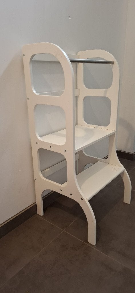 Ette Tete Step Up Learning Tower – Wit, Enlèvement, Utilisé