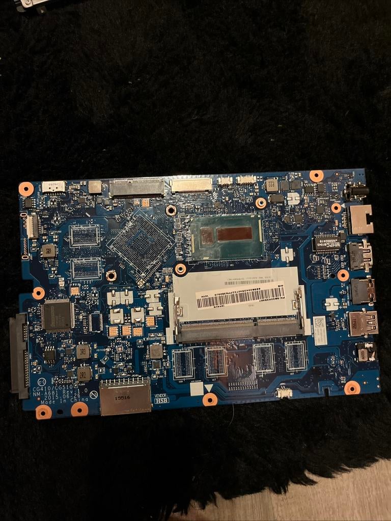 moederbord voor Lenovo IdeaPad 100-15IBD+Intel core i3-5005U, Ophalen of Verzenden, Zo goed als nieuw, Intel, DDR3