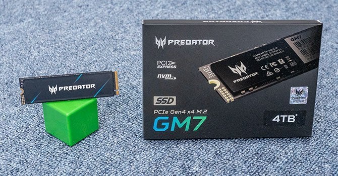 Acer Predator GM7 4 To – SSD NVMe PCIe 4.0 – Neuf pc ps5, Ophalen of Verzenden, Nieuw, SSD