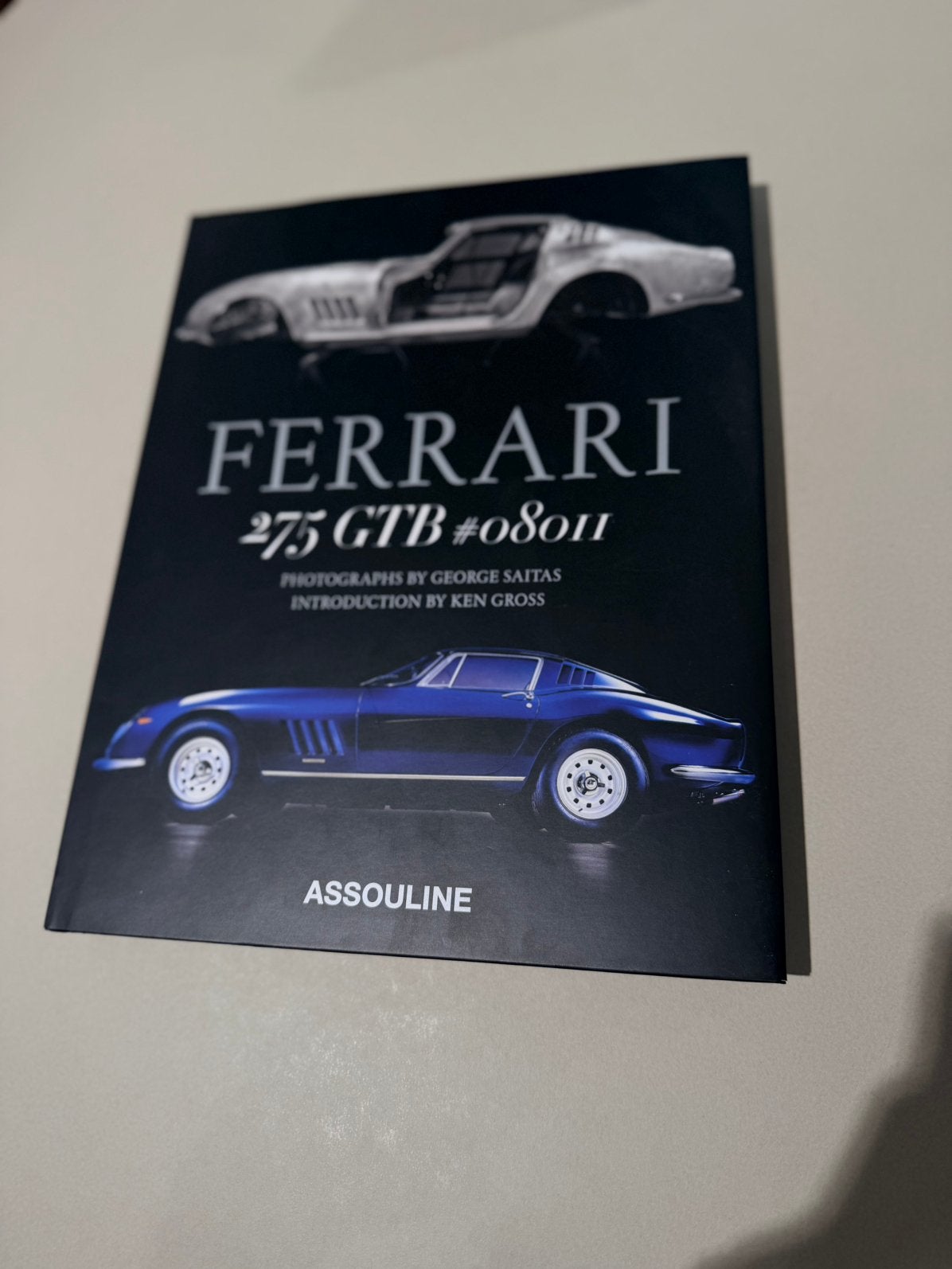 ASSOULINE ferarri 275GTB boek limited, Livres, Enlèvement, Comme neuf