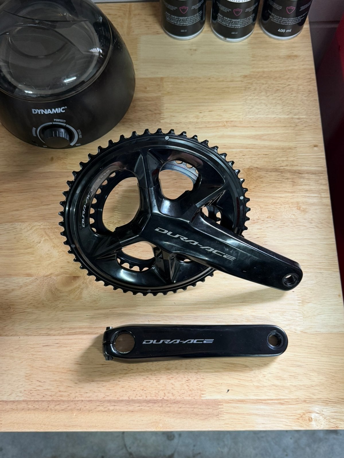 Dura ace 12s crank 52/36 - NIEUW -  172,5., Fietsen en Brommers, Fietsonderdelen, Ophalen, Zo goed als nieuw
