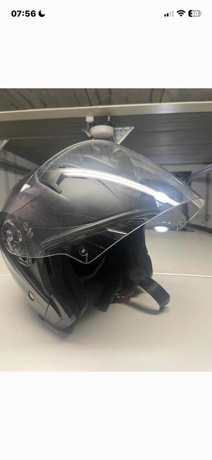 Harley davidson helm Medium, Motoren, Ophalen, Tweedehands, M, Overige merken