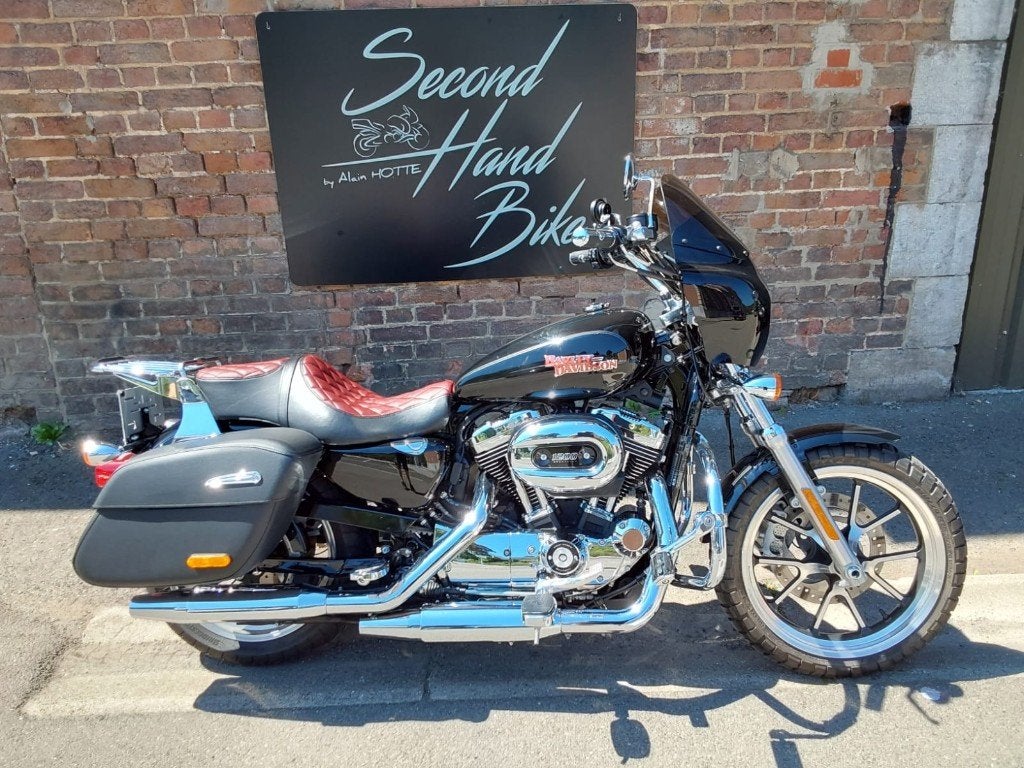 HARLEY SPORTSTER 1200 SUPER LOW, ETAT NEUF, 11550 EURO, Motos, Motos | Harley-Davidson, Entreprise, Chopper, plus de 35 kW, 2 cylindres