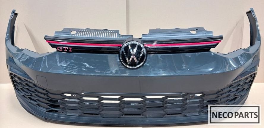 VW GOLF 8 GTI VOORBUMPER ORIGINEEL ALLES LEVERBAAR!!!, Volkswagen, -, Utilisé, -
