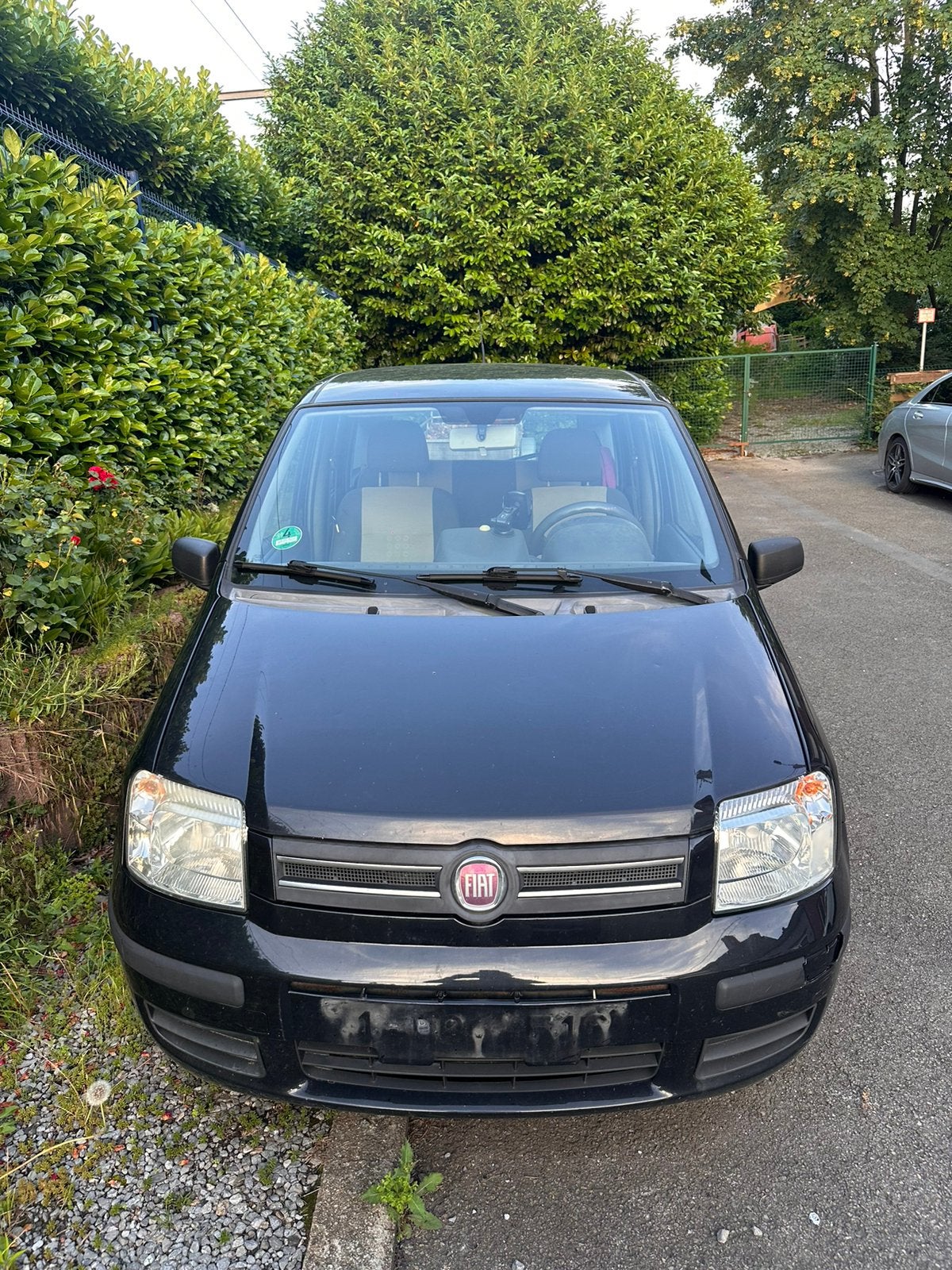 Fiat Panda 2010 1.2 benzine, Auto's, Fiat, Panda, Zwart, Handgeschakeld, 5 deurs