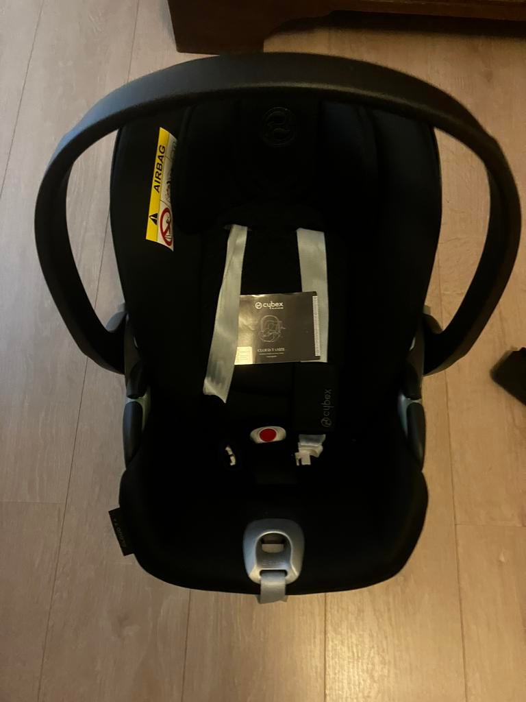 Siège Cybex noir, Gebruikt, Verstelbare rugleuning, Isofix, Ophalen