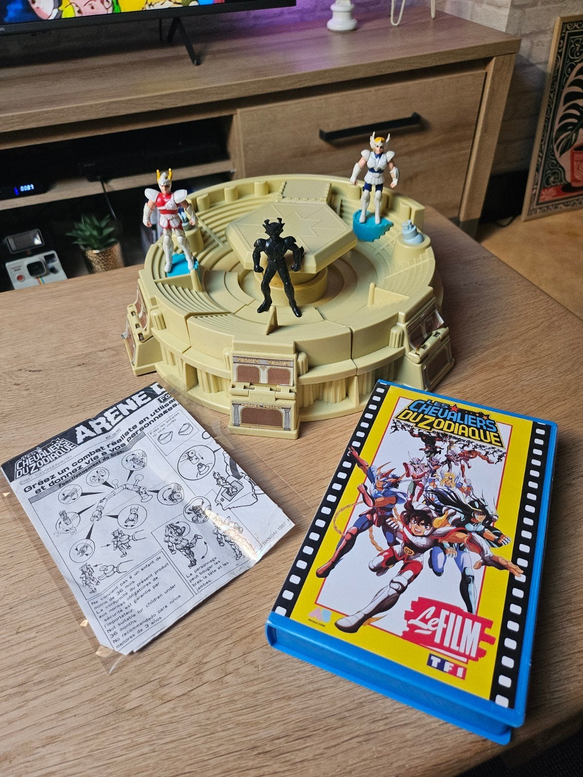 Arène de combat des Chevaliers du Zodiaque (Bandai - 1987), Enlèvement ou Envoi