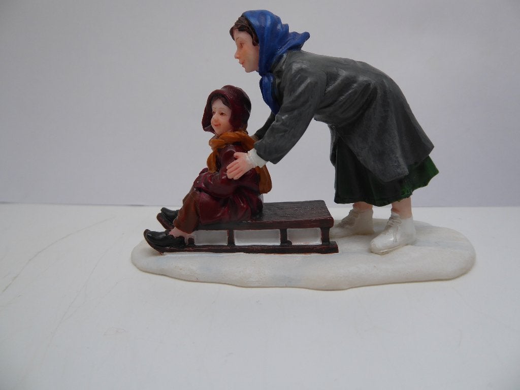 Luville Item  mother and child skating  601588, Diversen, Ophalen of Verzenden, Zo goed als nieuw