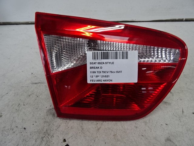 PANNEAU ARRIÈRE GAUCHE AVEC LAMPE Seat Ibiza IV (6J5), Utilisé, Seat
