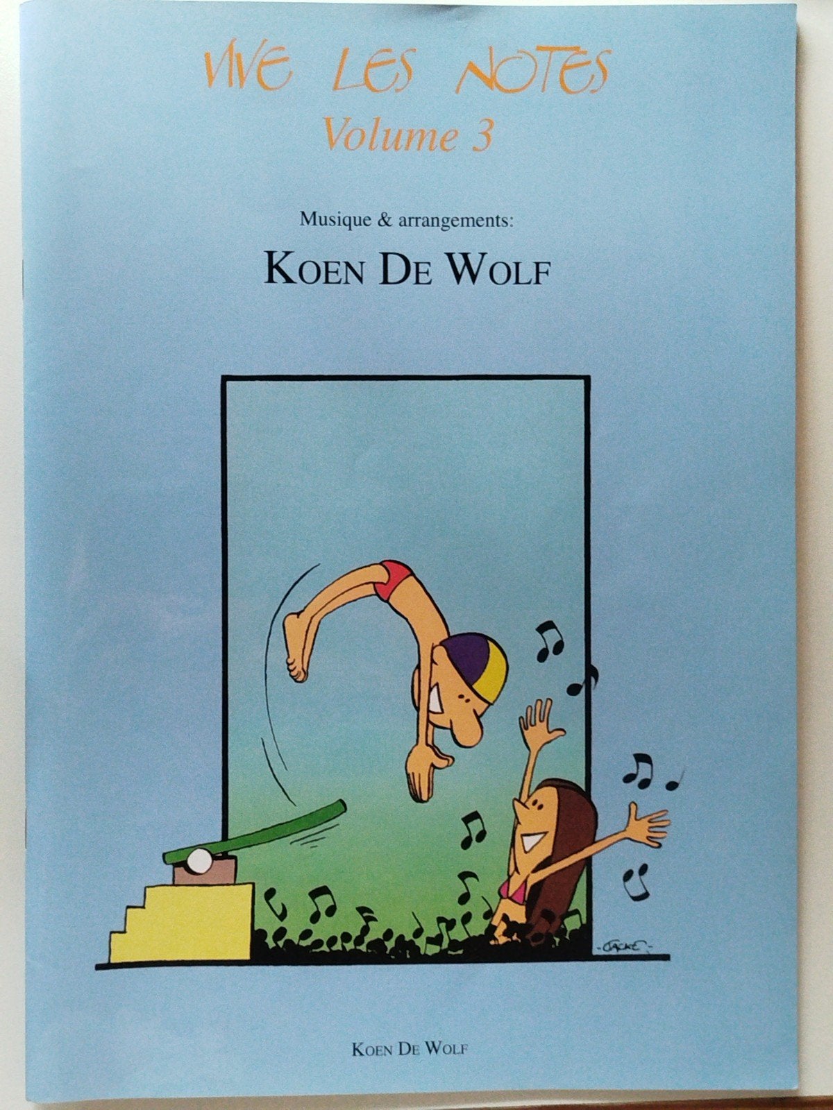 Vive les notes Volume 3. Koen de Wolf, Enlèvement
