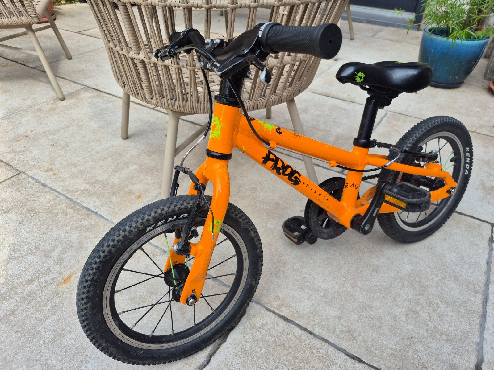 vélo Frog40 - 14 pouces, Frein sur jante, Frog, Aluminium, Enlèvement