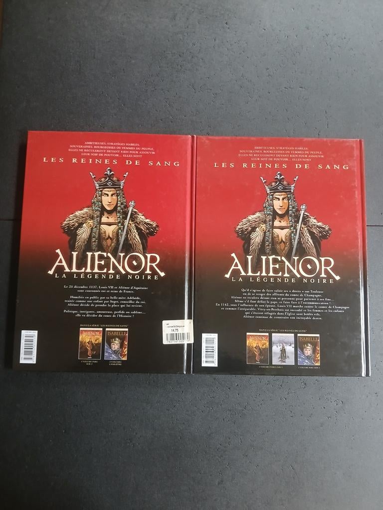 Lot de 2 bd alienor la légende noire 1 et 2,EO, Enlèvement ou Envoi