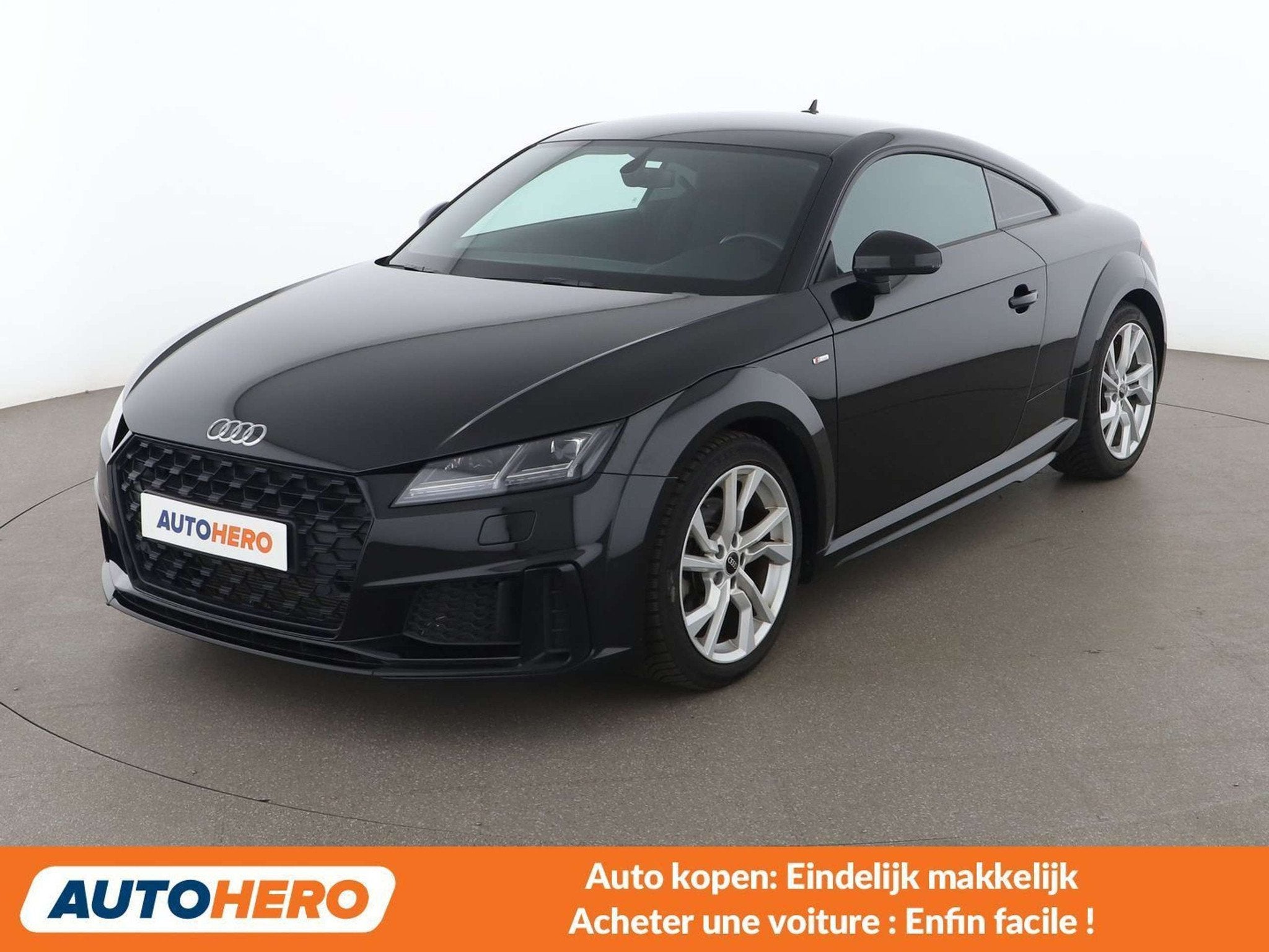 Audi TT 40 TFSI (bj 2022, automaat), Auto's, Gebruikt, 1984 cc, Zwart, https://public.car-pass.be/vhr/a4d66eaa-a8ce-40be-89b7-cd78914e7dd2