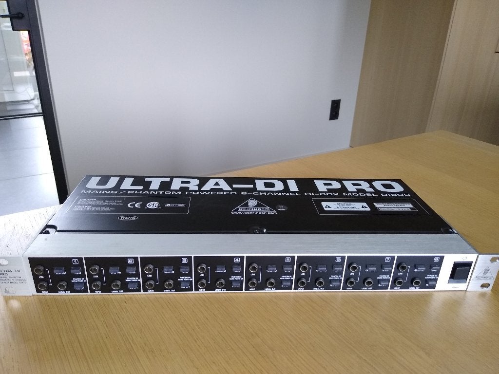 Behringer Ultra DI Pro DI-800, Audio, Tv en Foto, Professionele apparaten, Ophalen, Gebruikt, Audio