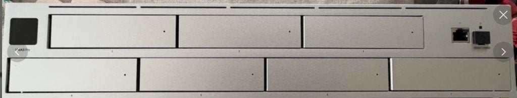 Ubiquiti Unas Pro 7 bays + 7 WD Purple 4 TB 28 TB, Computers en Software, Harde schijven, Server, HDD, Ophalen of Verzenden, Zo goed als nieuw