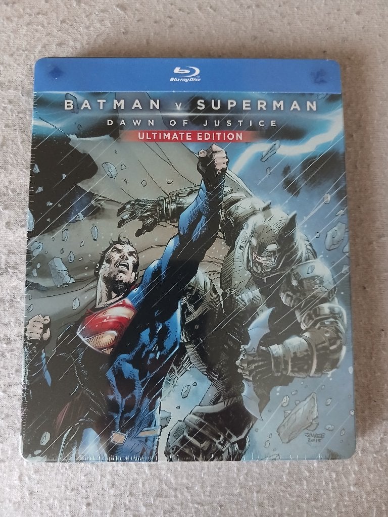 BATMAN VS SUPERMAN STEELBOOK, CD & DVD, Action, Enlèvement ou Envoi, Néerlandais, Blu-ray