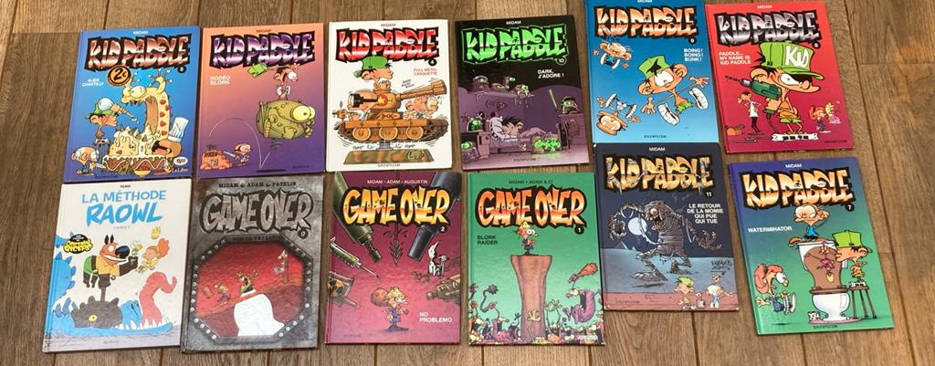 Lot de BD, Livres, Plusieurs BD, Enlèvement, Comme neuf