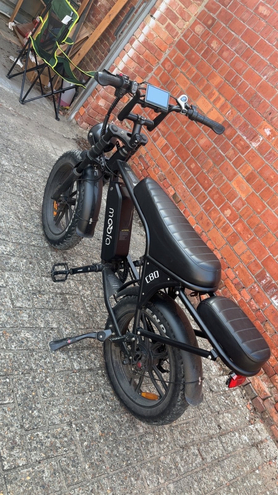 Fat bike - Mocfi C80, Vélos & Vélomoteurs, Vélos électriques, Enlèvement ou Envoi, Utilisé, 50 km par batterie ou plus, Autres marques