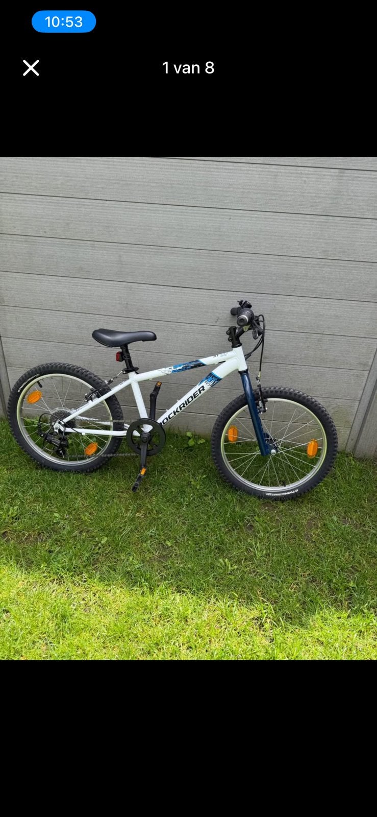Jongensfiets Rockrider 20”, Ophalen, Zo goed als nieuw