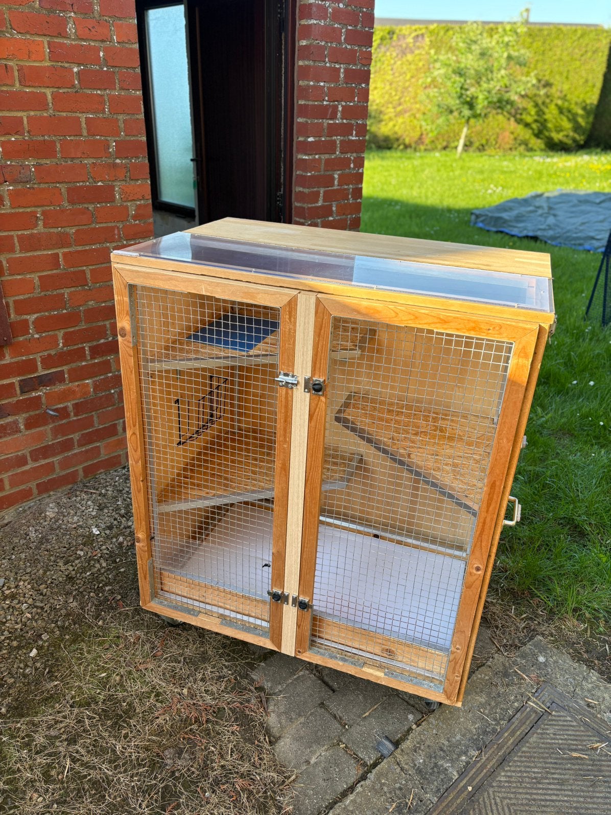 Cage en bois rongueurs, Animaux & Accessoires, 90 cm ou plus, Rat, Cage, Comme neuf