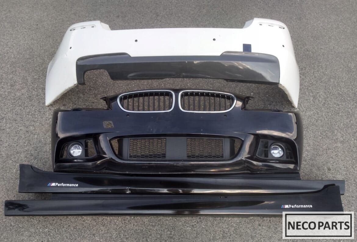 BMW 5 SERIE F10 F11 M PAKKET BUMPER ALLES LEVERBAAR, Arrière, -, Haillon arrière, Utilisé