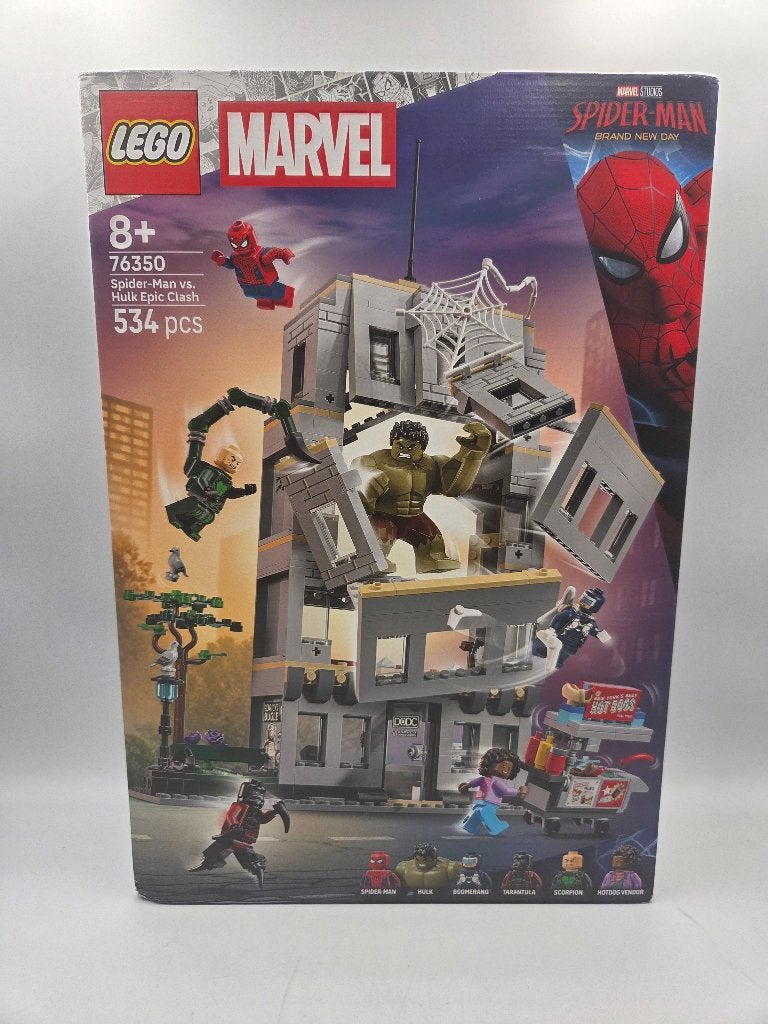 Lego Marvel 75350 Spider-Man contre Hulk Le Choc épique, Neuf, Enlèvement ou Envoi, Marvel, Lego
