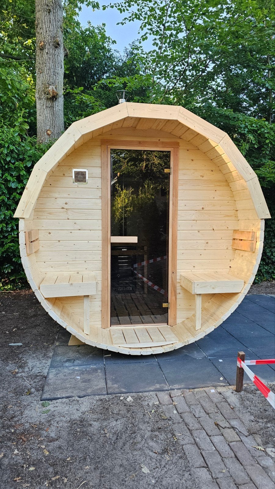 Livraison et installation gratuites d'un sauna en baril de 2, Enlèvement ou Envoi