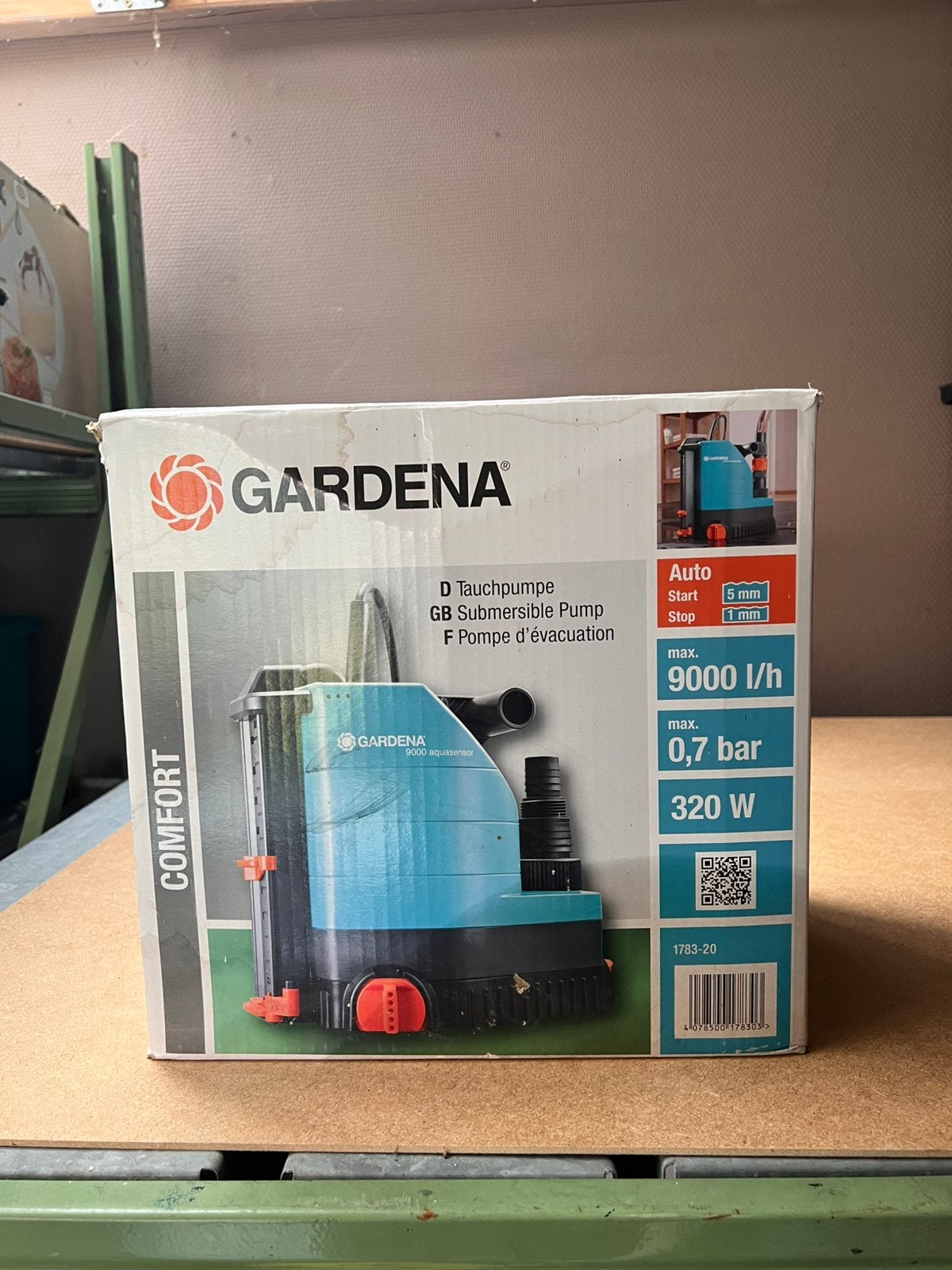 Gardena comfort. Waterpomp, Ophalen, Zo goed als nieuw