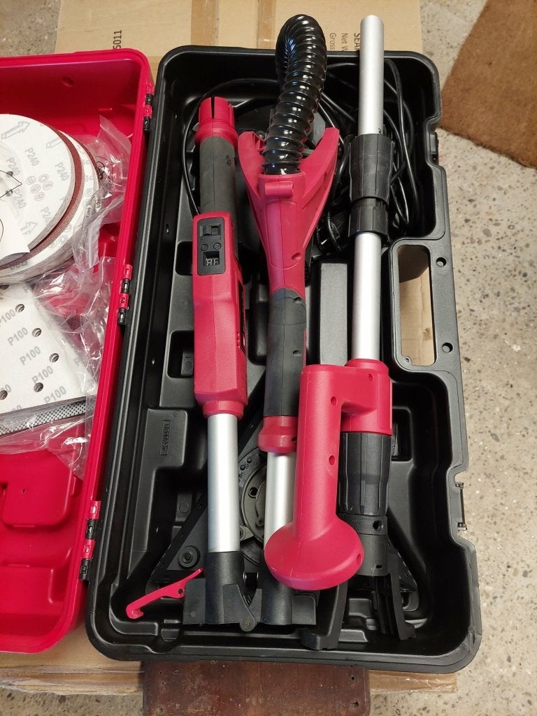 Ponceuse girafe, Bricolage & Construction, Outillage | Ponceuses, Enlèvement, Comme neuf, 600 à 1200 watts, Ponceuse circulaire