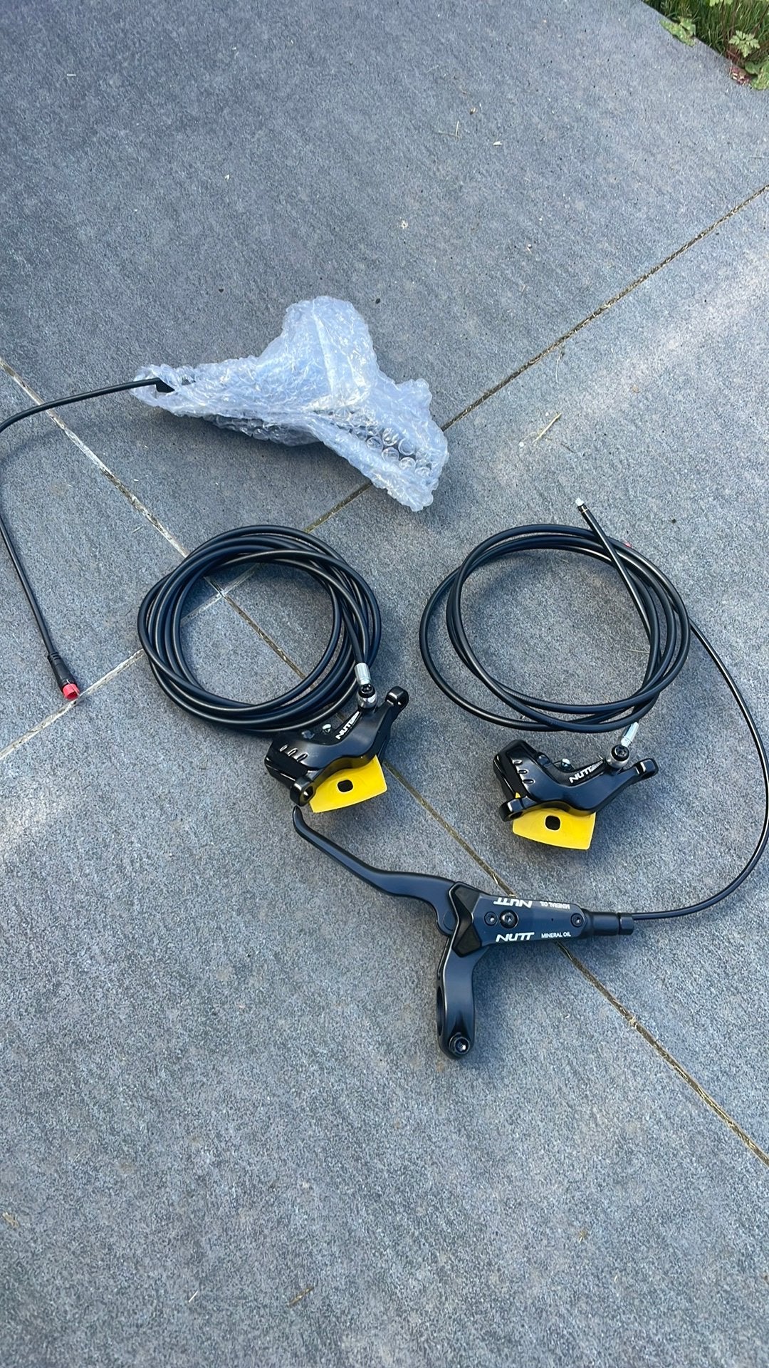 Nutt hydraulische remmenset, Fietsen en Brommers, Ophalen, Nieuw, Elektrische fiets, Remmen