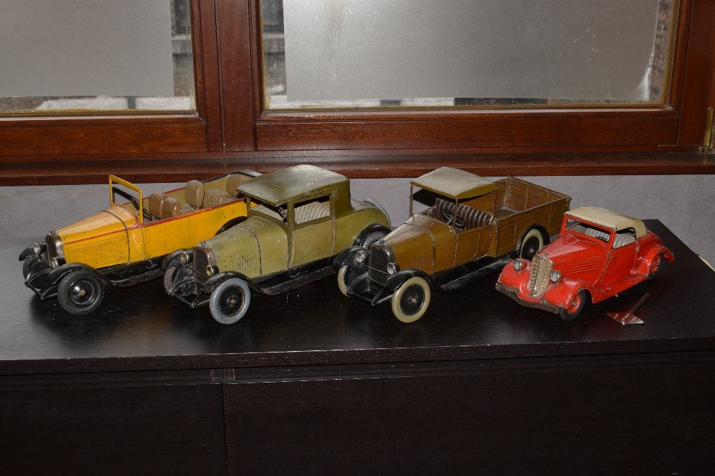 collection de 4 anciens jouets CIJ de 1920 1930, Enlèvement ou Envoi