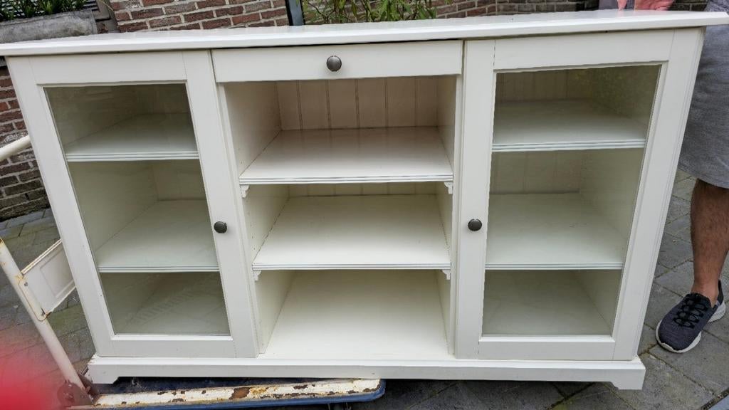 IKEA Liatorp buffetkast, Huis en Inrichting, Ophalen, Gebruikt, 25 tot 50 cm, Overige houtsoorten