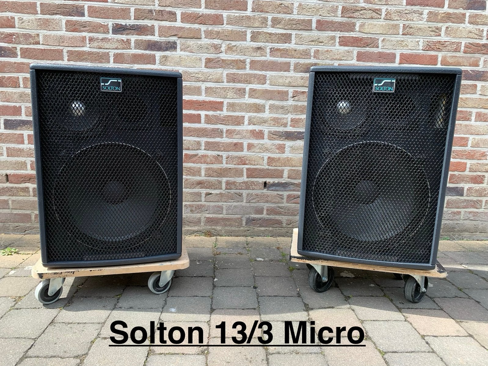 SOLTON MICRO 13/3, 3-Weg, Musique & Instruments, Enlèvement, Comme neuf, Moins de 500 watts, Sono