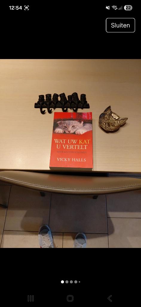 3 poezen-items voor verzamelaars, Collections, Collections Animaux, Enlèvement, Comme neuf, Chien ou Chat, Autres types