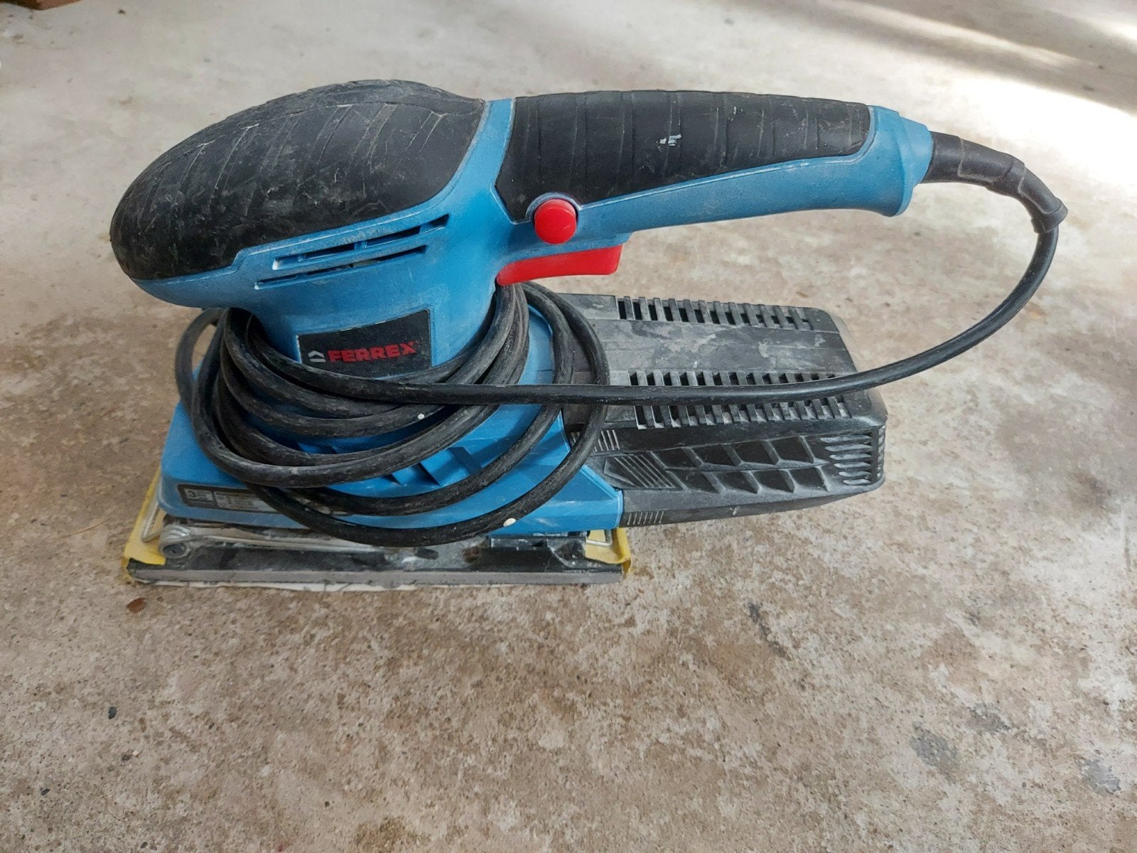 schuurmachine ferrex 260 watt, Enlèvement, Utilisé, Moins de 600 watts, Ponceuse orbitale