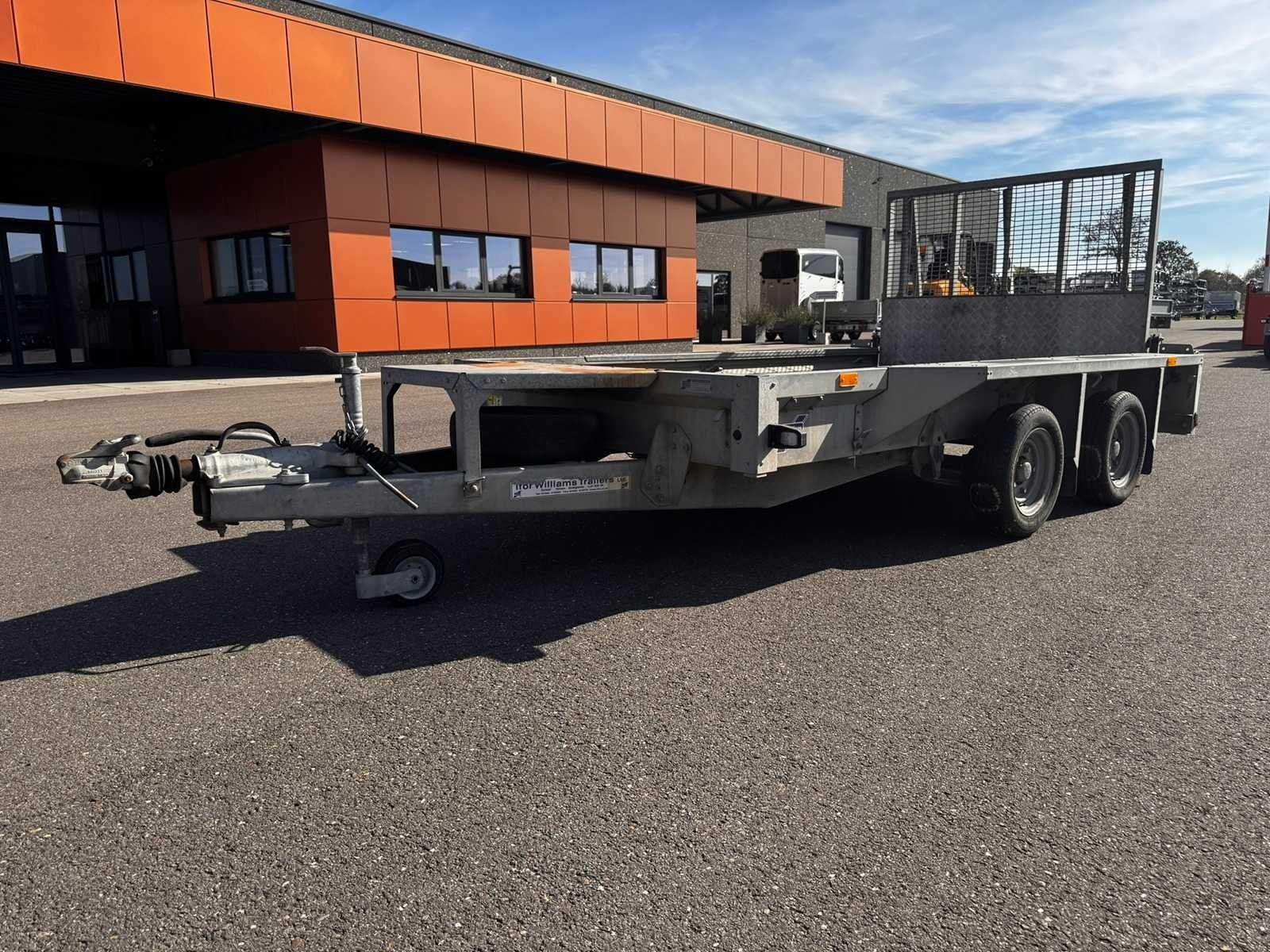 Ifor Williams GX105HD Transport de machines 2017 - Remorque, Utilisé
