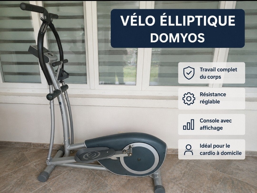 Vélo élliptique Domyos avec écran !, Enlèvement