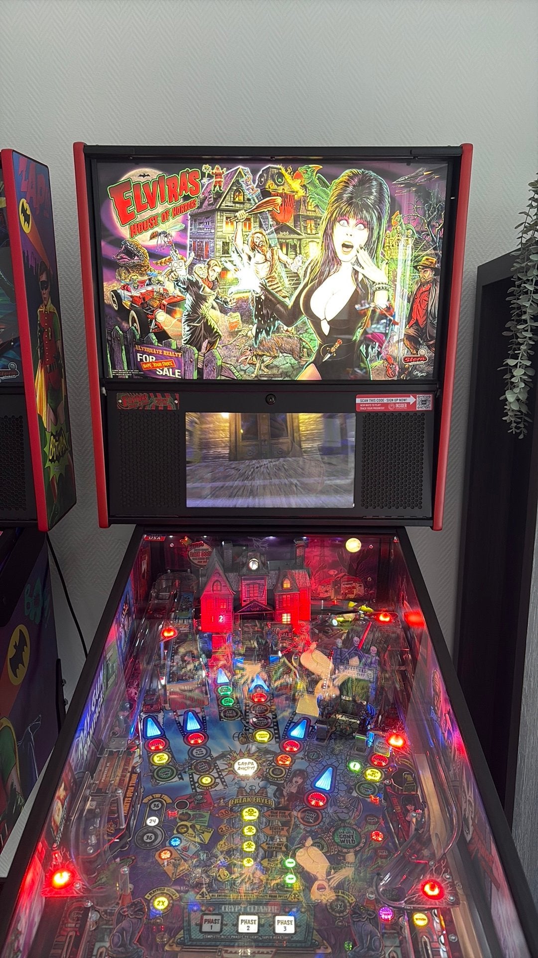 Stern Elvira, Collections, Enlèvement, Comme neuf, Flipper (jeu), Stern