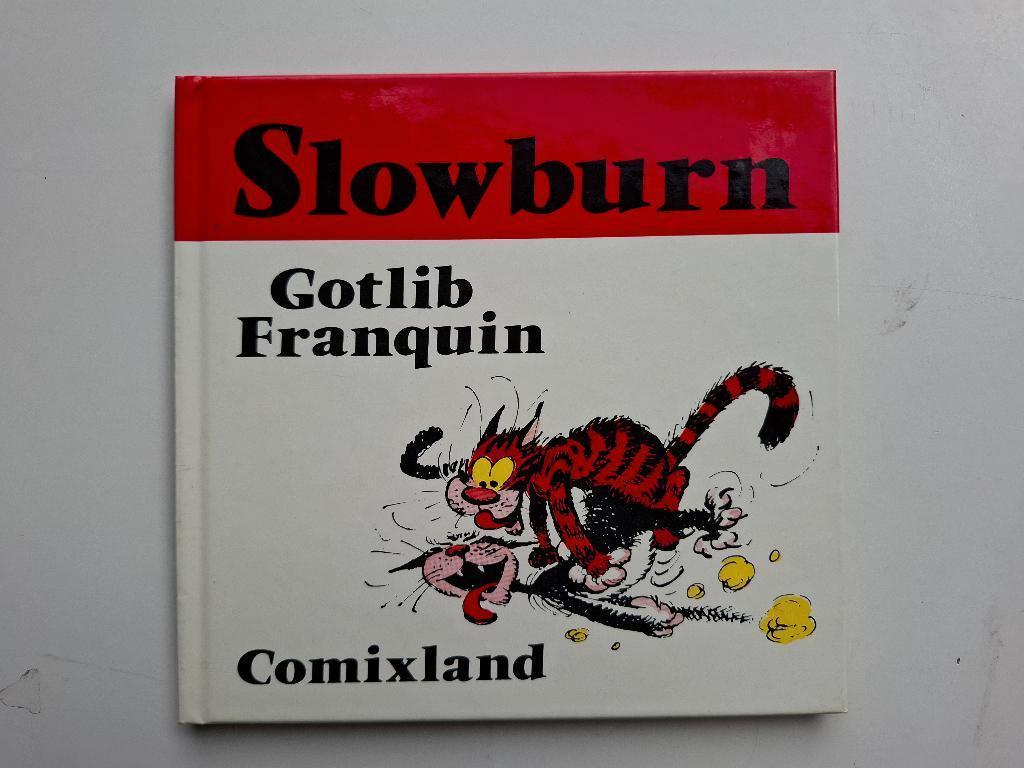 SLOW BURN GOTLIB FRANQUIN PETIT FORMAT 1989 VERSION N/B, Une BD, Enlèvement ou Envoi, Comme neuf