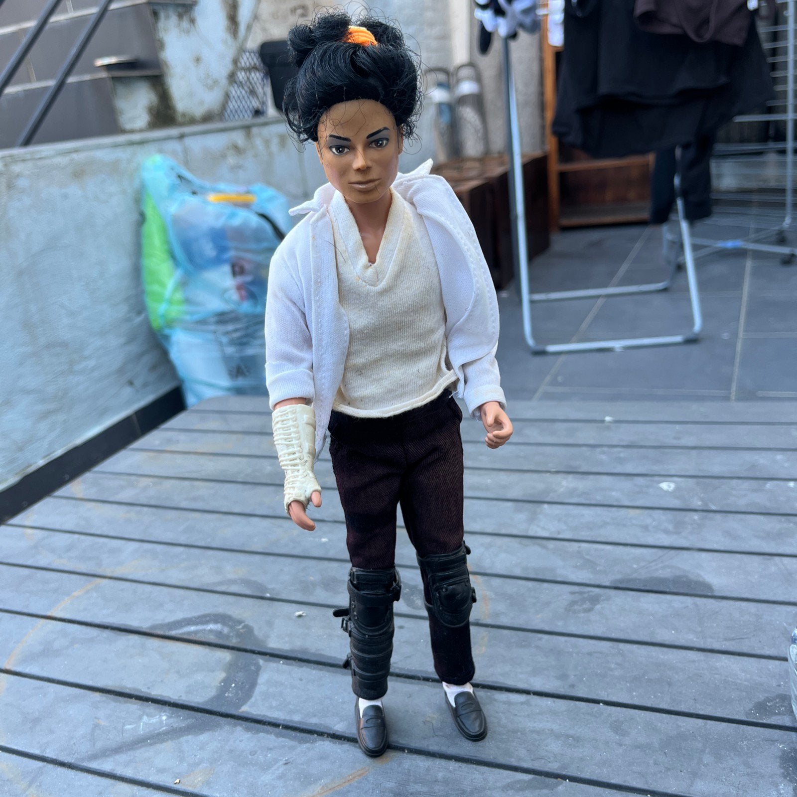 Poupée vintage Michael Jackson, Collections, Enlèvement, Utilisé, Poupée