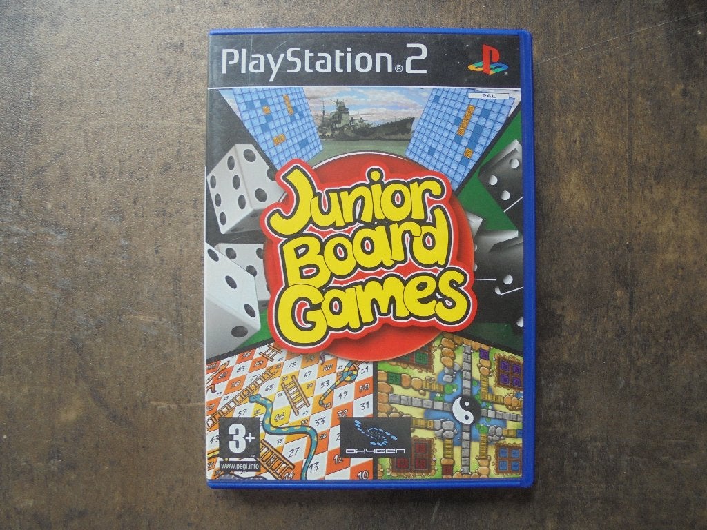 Junior Board Games voor PS2 (zie foto's), Gebruikt, 1 speler, Ophalen of Verzenden, Vanaf 3 jaar